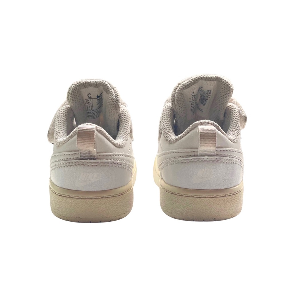 Nike Court Borough Low Recraft Toddler Sneakers Size 5 White | Kids Low-Top - Picture 3 of 6